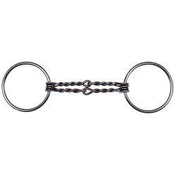 Mors 2 ringen Feeling dubbele gedraaide bitten Mors 2 ringen Feeling dubbele gedraaide bitten