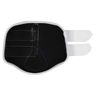 Guêtres avant en néoprène perforé avec double fermeture velcro Acavallo Blanc