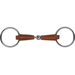 Mors 2 ringen Feeling bekleed met leer Mors 2 ringen Feeling bekleed met leer
