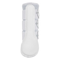 Guêtres arrière en néoprène perforé avec triple velcro Acavallo Blanc Guêtres arrière en néoprène perforé avec triple velcro Acavallo Blanc