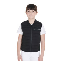 Technisch kinderbodywarmer Equestro Zwart