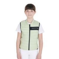 Technisch kinderbodywarmer Equestro Groen Technisch kinderbodywarmer Equestro Groen