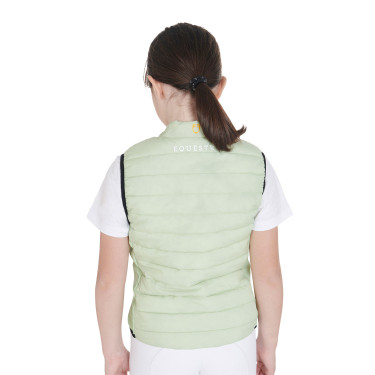 Technisch kinderbodywarmer Equestro Groen