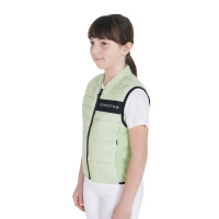 Technisch kinderbodywarmer Equestro Groen Technisch kinderbodywarmer Equestro Groen