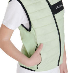 Gilet technique enfant Equestro Vert Gilet technique enfant Equestro Vert