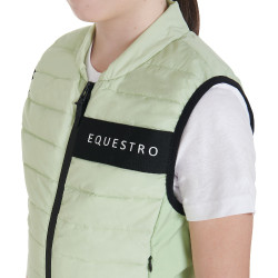 Gilet technique enfant Equestro Vert Gilet technique enfant Equestro Vert