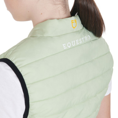 Technisch kinderbodywarmer Equestro Groen