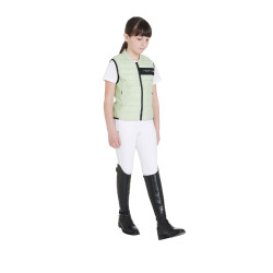 Gilet technique enfant Equestro Vert Gilet technique enfant Equestro Vert