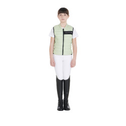 Gilet technique enfant Equestro Vert Gilet technique enfant Equestro Vert