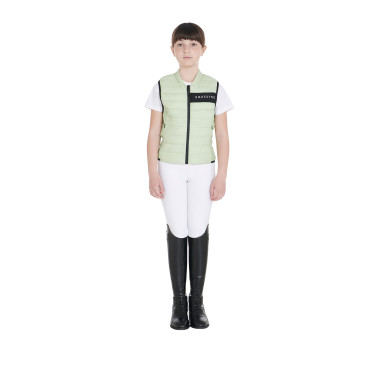 Technisch kinderbodywarmer Equestro Groen