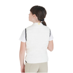 Technisch kinderbodywarmer Equestro Wit