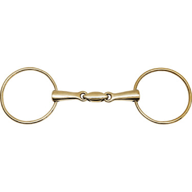Mors 2 grote ringen Feeling Anatomic maillechort Mors 2 grote ringen Feeling Anatomic maillechort