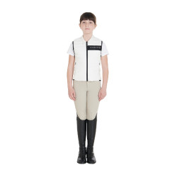 Technisch kinderbodywarmer Equestro Wit