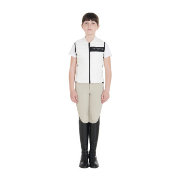 Technisch kinderbodywarmer Equestro Wit