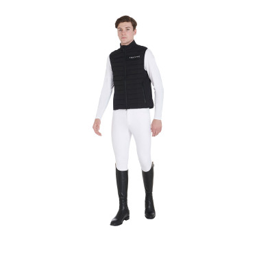 Herenbodywarmer van winddicht technisch materiaal Equestro Herenbodywarmer van winddicht technisch materiaal Equestro