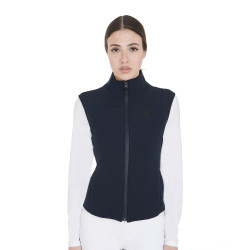 Gilet en tissu technique respirant femme Kemi Equestro Marine Bleu marine