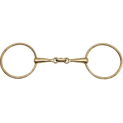 Mors 2 grote dunne ringen Feeling Anatomic maillechort Mors 2 grote dunne ringen Feeling Anatomic maillechort