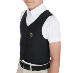 Gilet de protection niveau 2 enfant Equestro Noir Gilet de protection niveau 2 enfant Equestro Noir