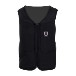 Gilet de protection niveau 2 enfant Equestro Lilas Bleu