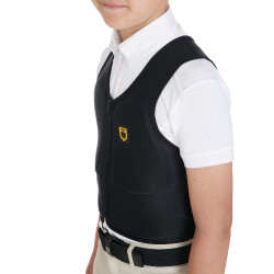 Gilet de protection niveau 2 enfant Equestro Jaune