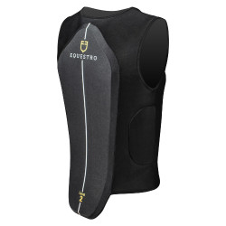 Gilet de protection adulte Equestro Noir Gilet de protection adulte Equestro Noir
