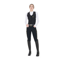 Gilet de protection adulte Equestro Noir Gilet de protection adulte Equestro Noir
