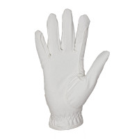 Unisex handschoenen van zacht synthetisch leer met klittenbandsluiting Equestro Wit Unisex handschoenen van zacht synthetisch leer met klittenbandsluiting Equestro Wit