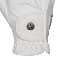 Unisex handschoenen van zacht synthetisch leer met klittenbandsluiting Equestro Zwart Unisex handschoenen van zacht synthetisch leer met klittenbandsluiting Equestro Zwart