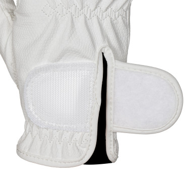 Unisex handschoenen van zacht synthetisch leer met klittenbandsluiting Equestro Unisex handschoenen van zacht synthetisch leer met klittenbandsluiting Equestro