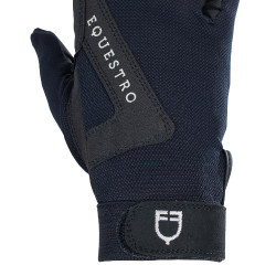 Technische stoffen handschoenen Sunny Equestro Marine Marineblauw Technische stoffen handschoenen Sunny Equestro Marine Marineblauw