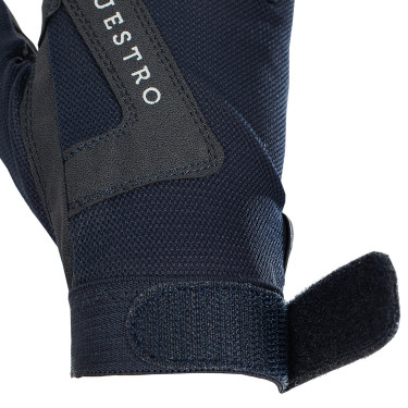 Technische stoffen handschoenen Sunny Equestro Marine Marineblauw Technische stoffen handschoenen Sunny Equestro Marine Marineblauw