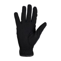 Technische stoffen handschoenen met meerkleurig logo Equestro Zwart / wit