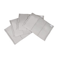 Onderbandages katoen Equestro Zwart