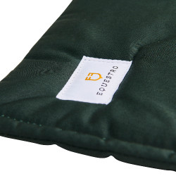 Sous bandages coton Equestro Vert chasseur