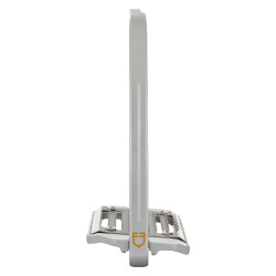 Étriers en aluminium avec plancher incliné Pro HPS Equestro Argent Étriers en aluminium avec plancher incliné Pro HPS Equestro Argent