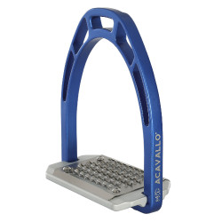 Aluminium stijgbeugels Arco Evolution Alupro Acavallo Blauw