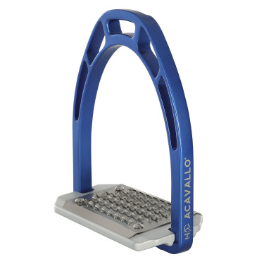 Étriers en aluminium Arco Evolution Alupro Acavallo Bleu