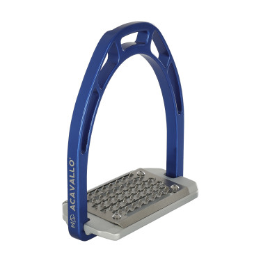 Aluminium stijgbeugels Arco Evolution Alupro Acavallo Blauw