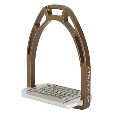 Aluminium stijgbeugels Arco Evolution Alupro Acavallo Brons Bruin Aluminium stijgbeugels Arco Evolution Alupro Acavallo Brons Bruin