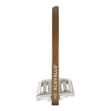 Aluminium stijgbeugels Arco Evolution Alupro Acavallo Brons Bruin Aluminium stijgbeugels Arco Evolution Alupro Acavallo Brons Bruin