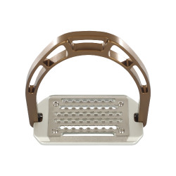 Aluminium stijgbeugels Arco Evolution Alupro Acavallo Brons Bruin Aluminium stijgbeugels Arco Evolution Alupro Acavallo Brons Bruin