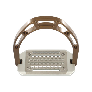 Aluminium stijgbeugels Arco Evolution Alupro Acavallo Brons Bruin Aluminium stijgbeugels Arco Evolution Alupro Acavallo Brons Bruin