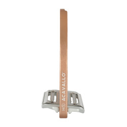 Aluminium stijgbeugels Arco Evolution Alupro Acavallo Roségoud Roze