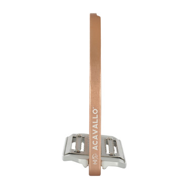 Aluminium stijgbeugels Arco Evolution Alupro Acavallo Roségoud Roze