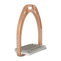 Aluminium stijgbeugels Arco Evolution Alupro Acavallo Kool Grijs
