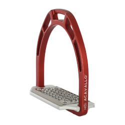 Étriers en aluminium Arco Evolution Alupro Acavallo Rouge