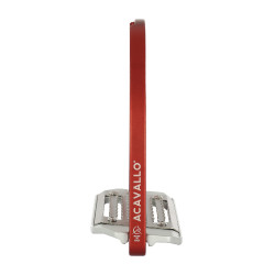 Aluminium stijgbeugels Arco Evolution Alupro Acavallo Rood
