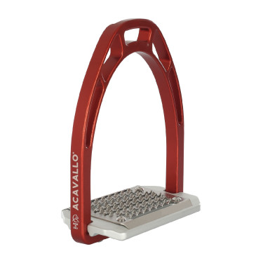 Étriers en aluminium Arco Evolution Alupro Acavallo Rouge