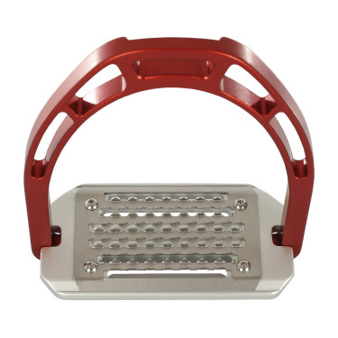 Étriers en aluminium Arco Evolution Alupro Acavallo Rouge