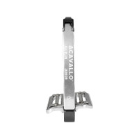 Étriers Arena Aluplus Junior 10,5 cm Acavallo Noir Étriers Arena Aluplus Junior 10,5 cm Acavallo Noir